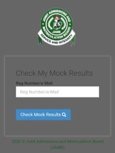 Jamb Mock Result